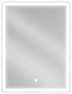 Mexen Navia osvetlené kúpeľňové zrkadlo 60 x 80 cm, LED 6000K, proti zahmlievaniu - 9803-060-080-611-00