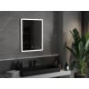 Mexen Navia kúpeľňové zrkadlo s podsvietením 60 x 80 cm, LED 6000K, ochrana proti zahmleniu - 9803-060-080-611-00