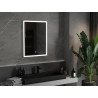 Mexen Navia osvetlené kúpeľňové zrkadlo 60 x 80 cm, LED 6000K, proti zahmlievaniu - 9803-060-080-611-00