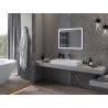 Mexen Navia kúpeľňové zrkadlo s podsvietením 80 x 60 cm, LED 6000K, ochrana proti zahmleniu - 9803-080-060-611-00