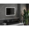 Mexen Navia kúpeľňové zrkadlo s podsvietením 80 x 60 cm, LED 6000K, antivap - 9803-080-060-611-00