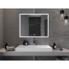 Mexen Navia kúpeľňové zrkadlo s podsvietením 100 x 80 cm, LED 6000K, proti zahmlievaniu - 9803-100-080-611-00