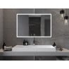 Mexen Navia kúpeľňové zrkadlo s podsvietením 120 x 80 cm, LED 6000K, ochrana proti zahmleniu - 9803-120-080-611-00