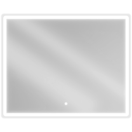 Mexen Navia kúpeľňové zrkadlo s podsvietením 100 x 80 cm, LED 6000K, proti zahmlievaniu - 9803-100-080-611-00