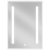 Mexen Remi podsvietené kúpeľňové zrkadlo 50 x 70 cm, LED 6000K, anti-fog - 9804-050-070-611-00