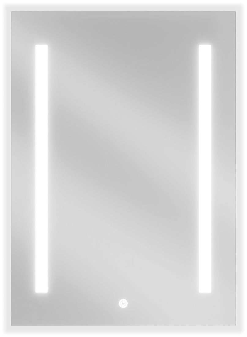 Mexen Remi kúpeľňové zrkadlo s podsvietením 50 x 70 cm, LED 6000K, ochrana proti zahmleniu - 9804-050-070-611-00