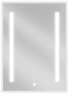 Mexen Remi podsvietené kúpeľňové zrkadlo 50 x 70 cm, LED 6000K, anti-fog - 9804-050-070-611-00