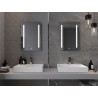 Mexen Remi podsvietené kúpeľňové zrkadlo 50 x 70 cm, LED 6000K, anti-fog - 9804-050-070-611-00