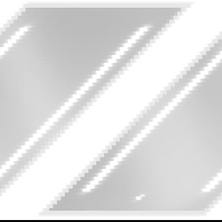 Mexen Remi kúpeľňové zrkadlo s podsvietením 60 x 80 cm, LED 6000K, ochrana proti zahmleniu - 9804-060-080-611-00