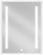 Mexen Remi kúpeľňové zrkadlo s osvetlením 60 x 80 cm, LED 6000K, antizahmlievanie - 9804-060-080-611-00