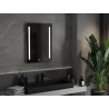 Mexen Remi kúpeľňové zrkadlo s osvetlením 60 x 80 cm, LED 6000K, antizahmlievanie - 9804-060-080-611-00