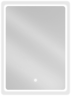 Mexen Sun osvetlené kúpeľňové zrkadlo 50 x 70 cm, LED 6000K, proti zahmlievaniu - 9807-050-070-611-00