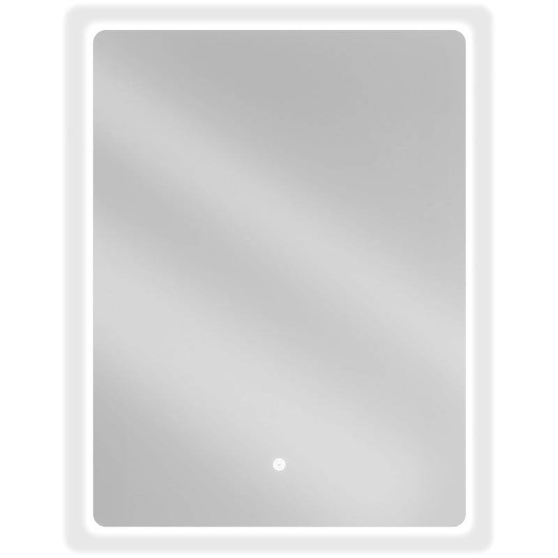 Mexen Sun kúpeľňové zrkadlo podsvietené 60 x 80 cm, LED 6000K, proti zahmlievaniu - 9807-060-080-611-00