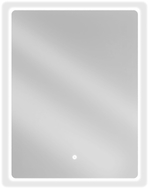 Mexen Sun kúpeľňové zrkadlo s podsvietením 60 x 80 cm, LED 6000K, proti hmle - 9807-060-080-611-00