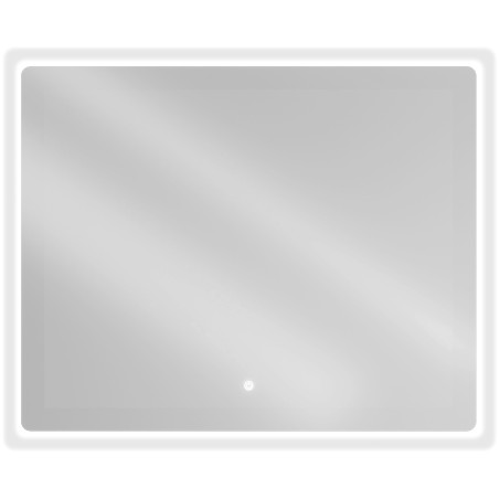 Mexen Sun Kúpeľňové zrkadlo s podsvietením 100 x 80 cm, LED 6000K, odvápňovanie - 9807-100-080-611-00