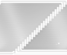 Mexen Sun kúpeľňové zrkadlo s podsvietením 100 x 80 cm, LED 6000K, proti zahmlievaniu - 9807-100-080-611-00