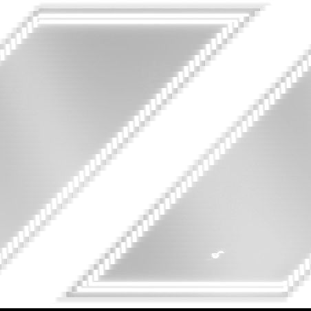 Mexen Taco kúpeľňové zrkadlo s podsvietením 60 x 80 cm, LED 6000K, ochrana proti zahmleniu - 9805-060-080-611-00