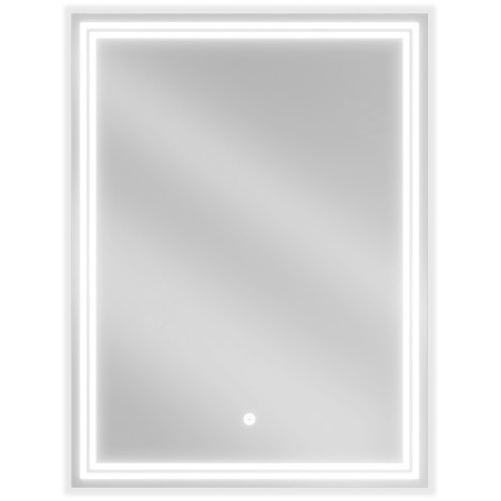 Mexen Taco kúpeľňové zrkadlo s podsvietením 60 x 80 cm, LED 6000K, proti zahmlievaniu - 9805-060-080-611-00