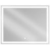 Mexen Taco kúpeľňové zrkadlo s podsvietením 100 x 80 cm, LED 6000K, proti zahmlievaniu - 9805-100-080-611-00