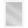 Mexen Navia osvetlené kúpeľňové zrkadlo 50 x 70 cm, LED 6000K, antifog - 9803-050-070-611-00