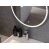Mexen Gobi kúpeľňové zrkadlo s podsvietením 60 x 60 cm, LED 6000K, ochrana proti zahmleniu - 9801-060-060-611-00