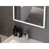 Mexen Navia kúpeľňové zrkadlo s podsvietením 80 x 60 cm, LED 6000K, antivap - 9803-080-060-611-00