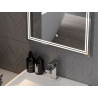 Mexen Taco kúpeľňové zrkadlo s podsvietením 60 x 80 cm, LED 6000K, proti zahmlievaniu - 9805-060-080-611-00