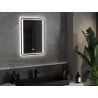 Mexen Zusa kúpeľňové zrkadlo s podsvietením 50 x 70 cm, LED 6000K, ochrana proti zahmleniu - 9808-050-070-611-00