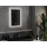 Mexen Zusa Kúpeľňové zrkadlo s podsvietením 50 x 70 cm, LED 6000K, proti zahmlievaniu - 9808-050-070-611-00