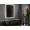 Mexen Zusa kúpeľňové zrkadlo s podsvietením 60 x 80 cm, LED 6000K, ochrana proti zahmleniu - 9808-060-080-611-00