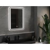 Mexen Zusa kúpeľňové zrkadlo s podsvietením 60 x 80 cm, LED 6000K, proti hmle - 9808-060-080-611-00