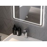 Mexen Zusa osvetlené kúpeľňové zrkadlo 60 x 80 cm, LED 6000K, proti hmle - 9808-060-080-611-00