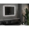 Mexen Zusa osvetlené kúpeľňové zrkadlo 80 x 60 cm, LED 6000K, proti zahmlievaniu - 9808-080-060-611-00