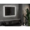 Mexen Zusa osvetlené kúpeľňové zrkadlo 80 x 60 cm, LED 6000K, protipara - 9808-080-060-611-00