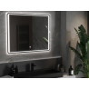 Mexen Zusa osvetlené kúpeľňové zrkadlo 100 x 80 cm, LED 6000K, proti hmle - 9808-100-080-611-00