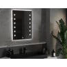 Mexen Ner kúpeľňové zrkadlo s podsvietením 60 x 80 cm, LED 6000K, ochrana proti zahmleniu - 9809-060-080-611-00