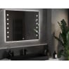 Mexen Ner kúpeľňové zrkadlo podsvietené 100 x 80 cm, LED 6000K, anti-para - 9809-100-080-611-00