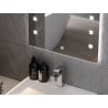 Mexen Ner kúpeľňové zrkadlo s podsvietením 100 x 80 cm, LED 6000K, ochrana proti zahmleniu - 9809-100-080-611-00