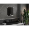 Mexen Nida osvetlené kúpeľňové zrkadlo 50 x 70 cm, LED 6000K, protirosový - 9806-050-070-611-00