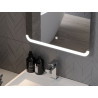 Mexen Nida osvetlené kúpeľňové zrkadlo 80 x 60 cm, LED 6000K, proti zahmlievaniu - 9806-080-060-611-00