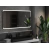 Mexen Nida kúpeľňové zrkadlo s podsvietením 140 x 80 cm, LED 6000K, ochrana proti zahmleniu - 9806-140-080-611-00