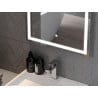 Mexen Onyx kúpeľňové zrkadlo podsvietené s kozmetickým zrkadlom 60 x 80 cm, LED 6000K, protirosová funkcia - 9813-060-080-611-0?