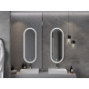 Mexen Bono osvetlené kúpeľňové zrkadlo 45 x 120 cm, LED 6000K, proti zahmlievaniu - 9816-045-120-611-00