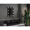Mexen Dona kúpeľňové zrkadlo podsvietené 50 x 70 cm, LED 6000K, proti zahmlievaniu - 9818-050-070-611-00