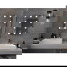 Mexen Dona kúpeľňové zrkadlo s podsvietením 50 x 70 cm, LED 6000K, ochrana proti zahmleniu - 9818-050-070-611-00