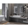 Mexen Dona osvetlené kúpeľňové zrkadlo 60 x 80 cm, LED 6000K, proti zahmlievaniu - 9818-060-080-611-00