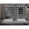Mexen Dona podsvietené kúpeľňové zrkadlo 60 x 80 cm, LED 6000K, proti zahmlievaniu - 9818-060-080-611-00