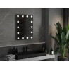 Mexen Dona osvetlené kúpeľňové zrkadlo 60 x 80 cm, LED 6000K, proti zahmlievaniu - 9818-060-080-611-00