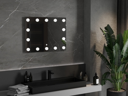 Mexen Dona kúpeľňové zrkadlo s podsvietením 80 x 60 cm, LED 6000K, ochrana proti zahmleniu - 9818-080-060-611-00
