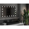 Mexen Dona kúpeľňové zrkadlo s podsvietením 120 x 80 cm, LED 6000K, proti zahmlievaniu - 9818-120-080-611-00